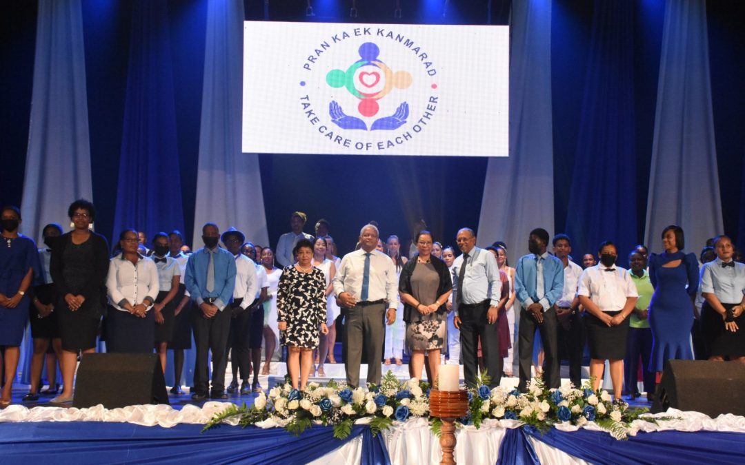 PAYING TRIBUTE TO ALL HEALTH WORKERS IN SEYCHELLES