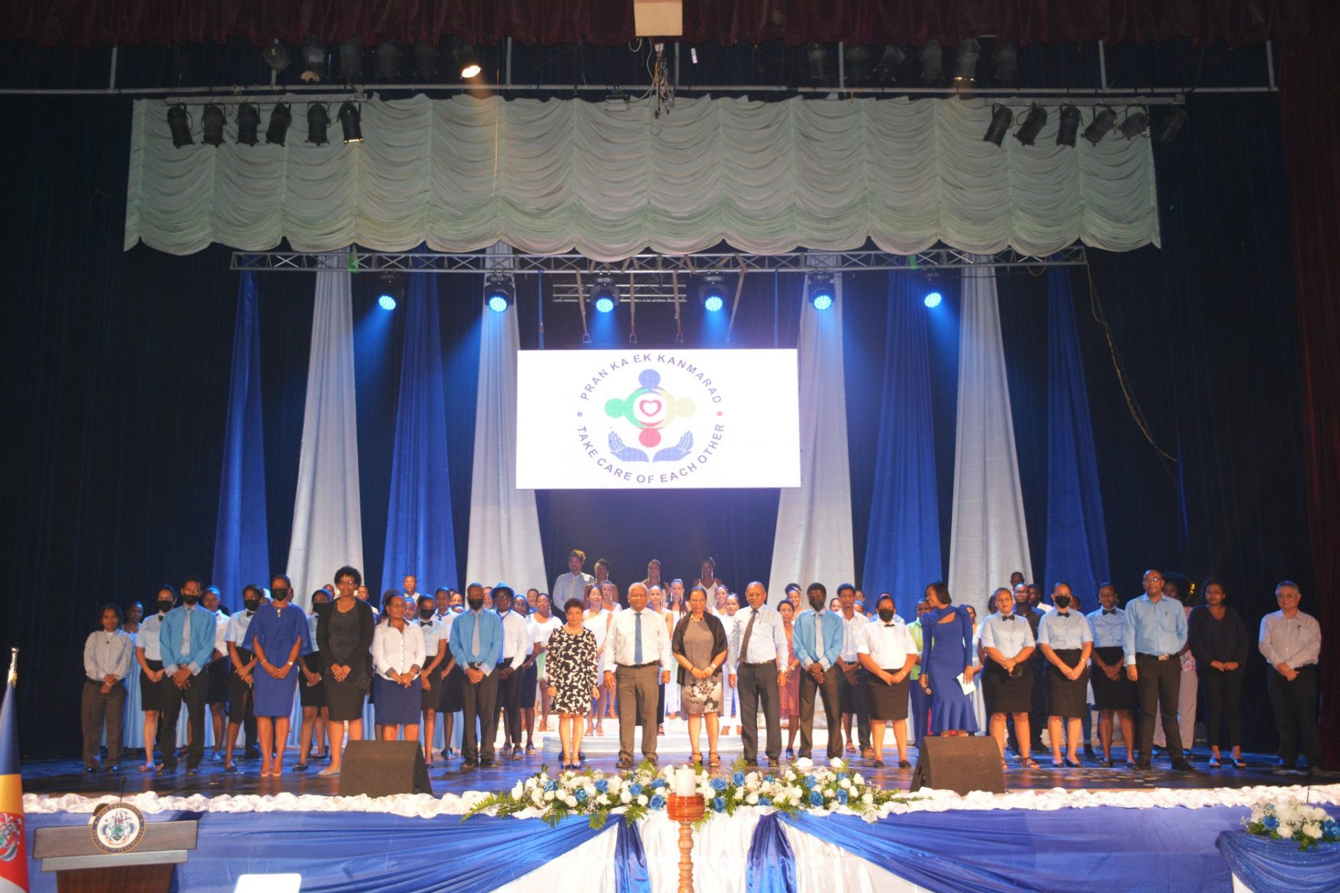 Seychelles Health workers