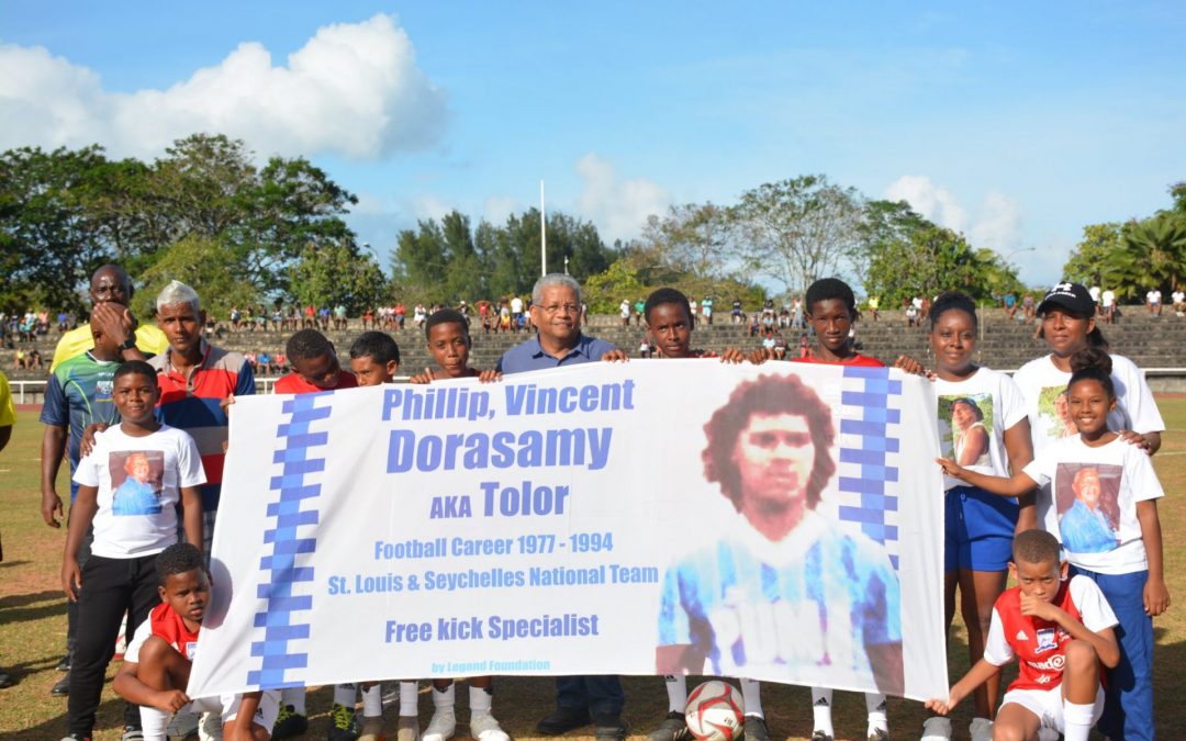 FOOTBALL MATCH IN HONOUR OF PHILIP DORASAMY KNOWN AS “TOLOR”