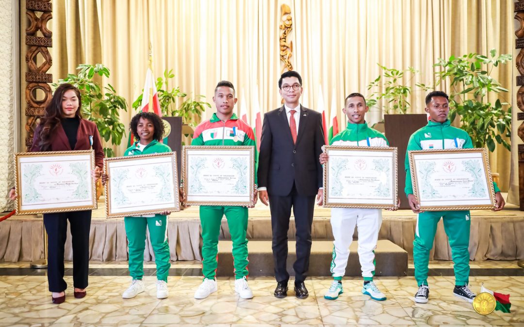 MADAGASCAR ATHLETES AND COACHES HONOURED