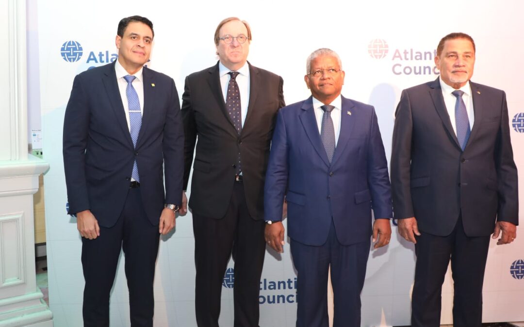 PRESIDENT WAVEL RAMKALAWAN ATTENDS ATLANTIC COUNCIL