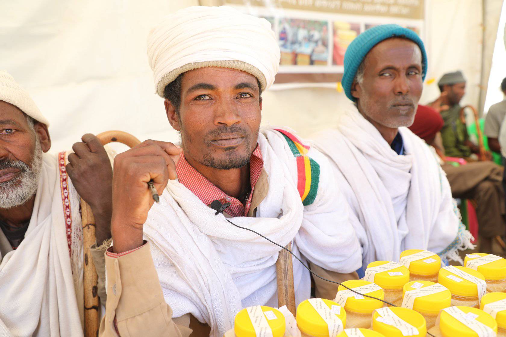 Saint Lalibela and honey