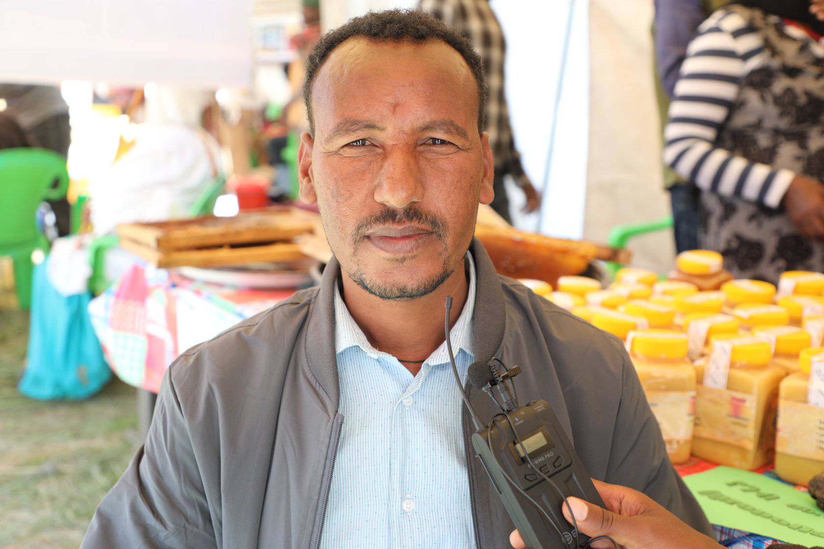 Saint Lalibela and honey