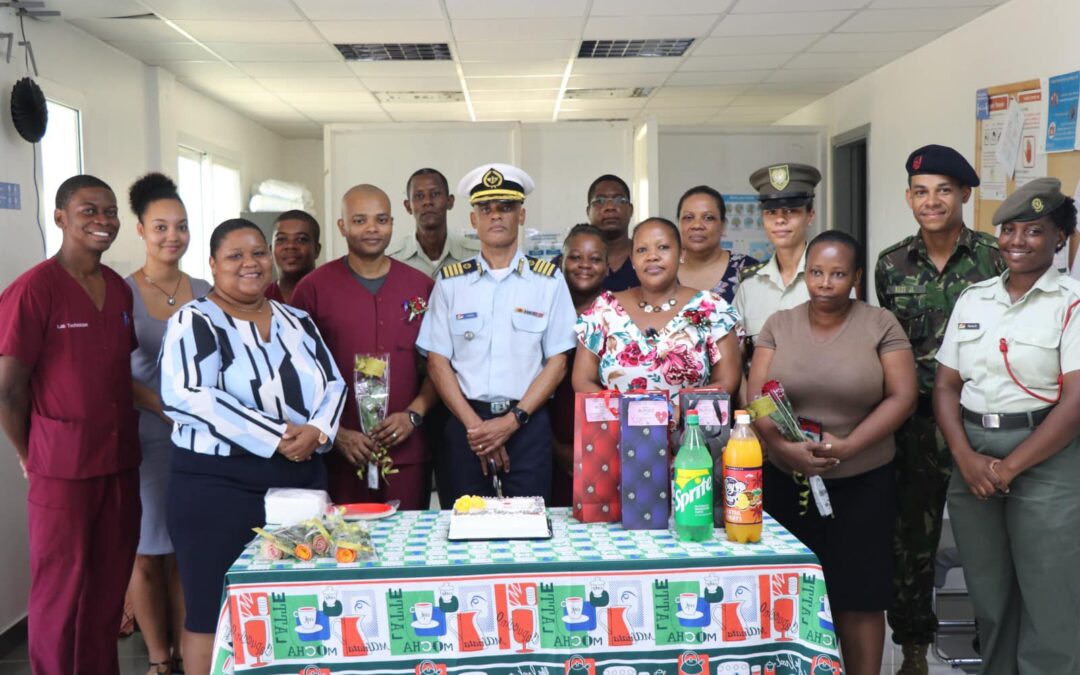 SEYCHELLES DEFENCE FORCES COMMEMORATES NURSES DAY