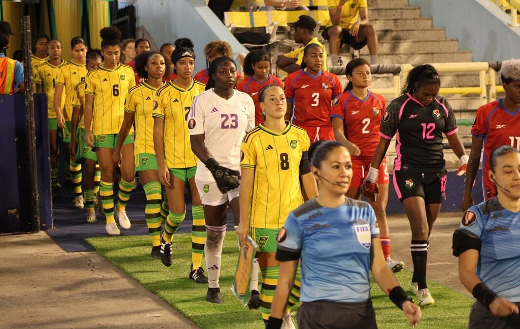 THE MATCH BETWEEN JAMAICA AND PANAMA